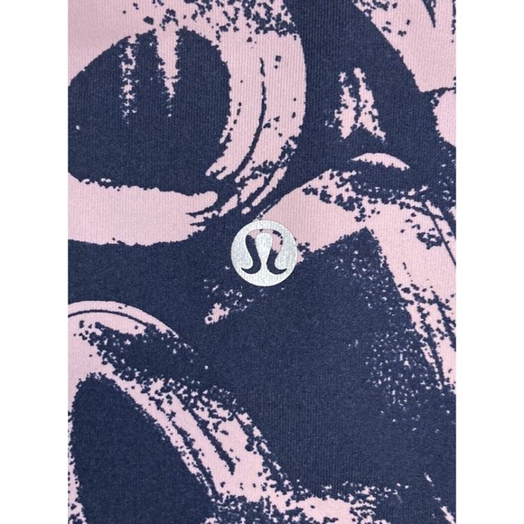 Lululemon Wunder Under High Rise Tight Graffiti Pop Antoinette True Navy Size 4 - Picture 5 of 9
